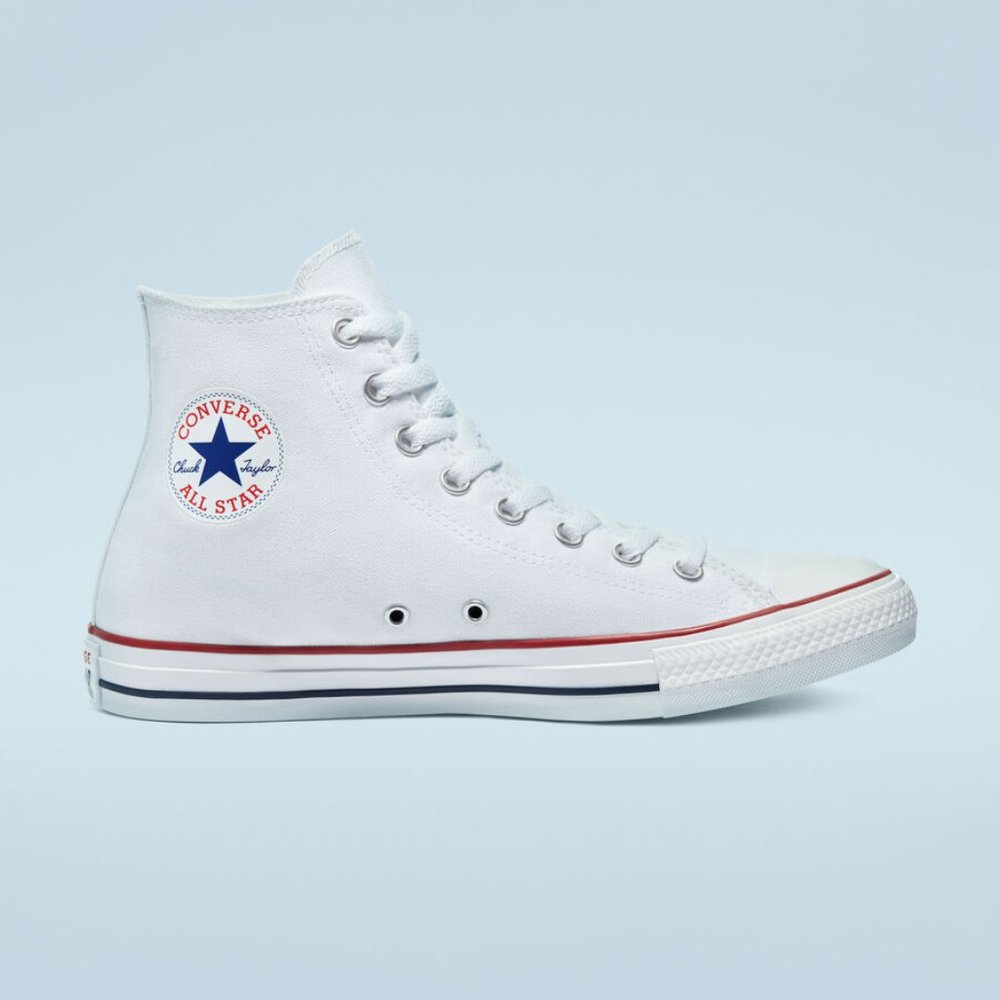 Chuck Taylor All Star High Tops  White Canvas LIKE NEW!!